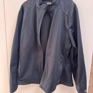 OGIO Men's Dark Gray Windbreaker Jacket - Google branded